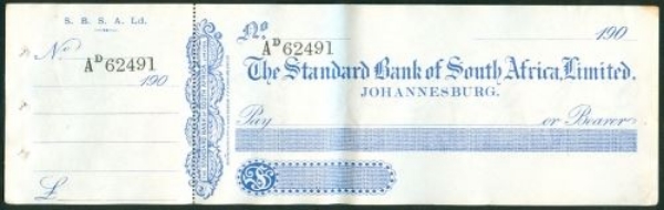 Picture of Standard Bank of South Africa, Ltd., Johannesburg, 190-