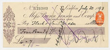 Picture of Messrs Brown, Janson and Company, 32 Abchurch Lane, 18(93)