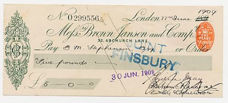 Picture of Messrs Brown, Janson and Company, 32 Abchurch Lane, 189(1909)