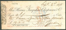 Picture of Messrs. Herries, Farquhar, Chapman & Co., 16, St. James's Street, S.W., 187(8)