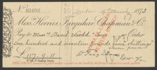 Picture of Messrs. Herries, Farquhar, Chapman & Co., No.16 St. James's Place, London, 187(3)