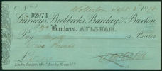 Picture of Gurneys, Birkbecks, Barclay & Buxton, Aylsham, 18(78), Type 2a