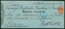 Picture of Gurneys, Birkbecks, Barclay & Buxton, Aylsham, 18(82), Type 3a