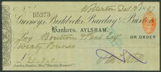 Picture of Gurneys, Birkbecks, Barclay & Buxton, Aylsham, 18(87), Type 4c