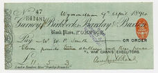 Picture of Gurneys, Birkbecks, Barclay & Buxton, Norwich, 18(94), type 7e