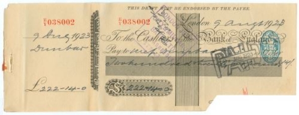 Picture of Cashiers of the Bank of England, London, 19(23)
