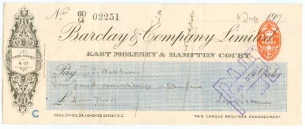 Picture of East Molesey & Hampton Court, 19(17), Thos. Ashby & Co., OTG 64.1