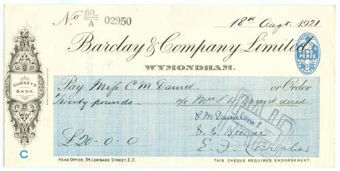 Picture of Wymondham, 19(22), Gurneys Bank, OTG 64.6d