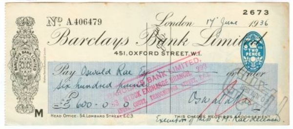 Picture of 451, Oxford Street, W.1, 19(36), OTG 108.2v
