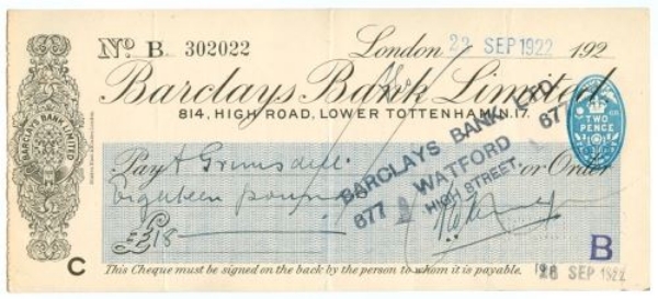 Picture of 814 High Road, Lower Tottenham N.17, 192(2), OTG 108.2