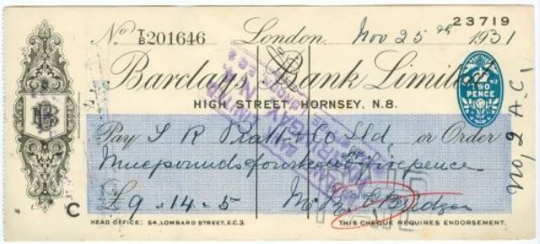 Picture of High Street, Hornsey, N.8, 19(31), OTG 117.2 variety