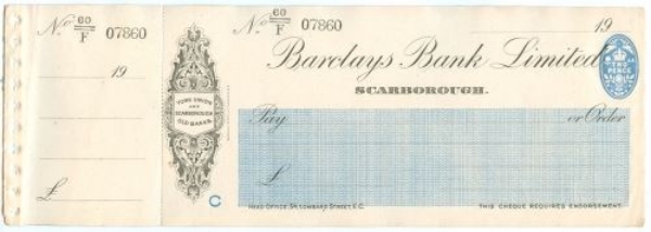 Picture of Scarborough, York Union and Scarborough Old Banks, 19(18), OTG 103.36variety