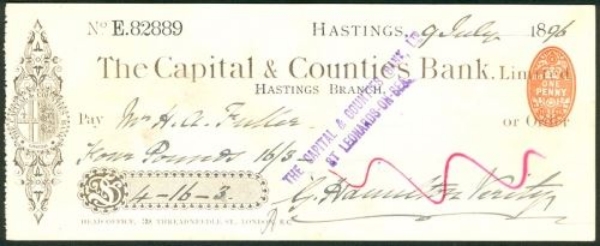 Picture of Hastings Branch, 18(96), type 3b