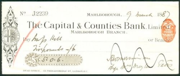 Picture of Marlborough Branch, 18(87), type 3a
