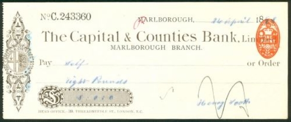 Picture of Marlborough Branch, 18(98), type 3a