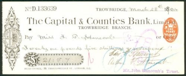 Picture of Trowbridge Branch, 18(88), type 3a