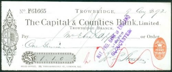Picture of Trowbridge Branch, 18(92), type 3b
