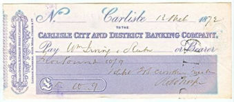 Picture of Carlisle City and District Banking Company, 31 English Street, Carlisle, 18(68)