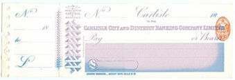 Picture of Carlisle City and District Banking Company, Carlisle, 18(81)