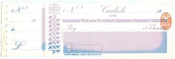 Picture of Carlisle City and District Banking Company, Carlisle, 18(81)