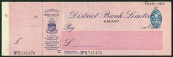 Picture of District Bank Ltd., Hanley, 19(42)