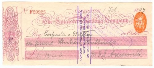 Picture of Lancaster Banking Co. Ltd, Ulverston, 18(97)