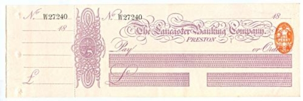 Picture of Lancaster Banking Co., Preston, 18(96)