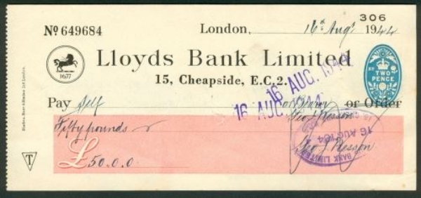 Picture of 15 Cheapside, E.C.2, 19(44), Type 17a