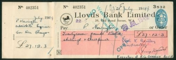 Picture of 39, Old Bond Street, W.1, 19(49), Type 23a