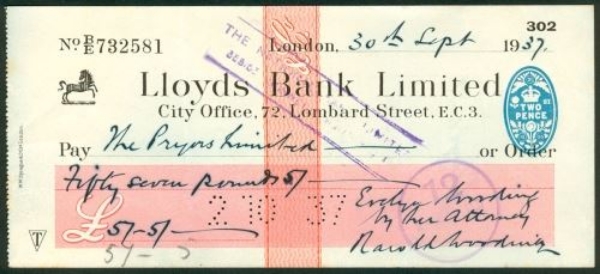 Picture of City Office, 72 Lombard St., E.C.3, 19(37), Type 18