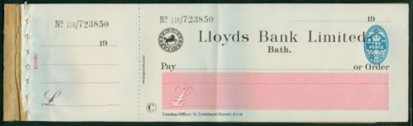 Picture of Lloyds Bank Ltd., Bath, 19(24), type 15a