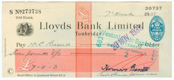 Picture of Tonbridge, 19(38), Old Bank, Type 17c