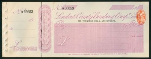 Picture of London & County Banking Co. Ltd., 112 Terminus Road, Eastbourne, 19(04)
