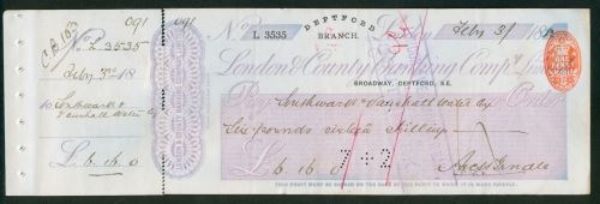 Picture of London & County Banking Co. Ltd., Deptford Branch, 18(82)