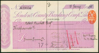 Picture of London & County Banking Co. Ltd., Oxford, 18(98)