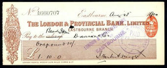 Picture of London & Provincial Bank, Ltd., Eastbourne, 18(1900)