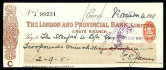 Picture of London & Provincial Bank, Ltd., Grays, 191(1)