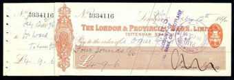 Picture of London & Provincial Bank, Ltd., Tottenham, 18(95)