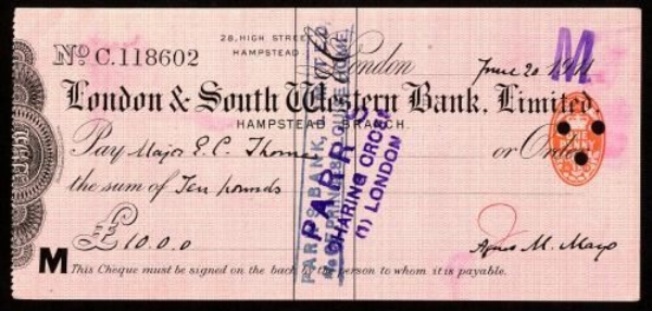 Picture of London & South Western Bank Ltd., Hampstead, 191(1)