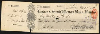 Picture of London & South Western Bank Ltd., Peckham, 18(83)