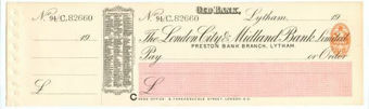 Picture of London City & Midland Bank Ltd., Lytham, Preston, 19(08)