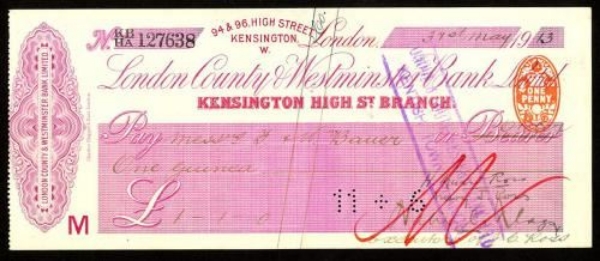 Picture of London County & Westminster Bank Ltd., London, Kensington High Street, 19(13)