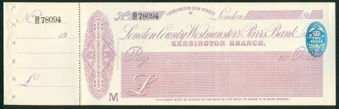 Picture of London County Westminster & Parr's Bank Ltd., Kensington Branch, London, 19(21)
