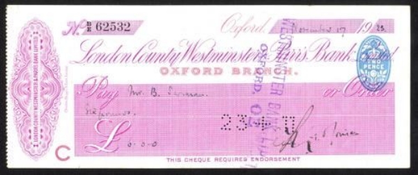 Picture of London County Westminster & Parr's Bank Ltd., Oxford, 19(23)