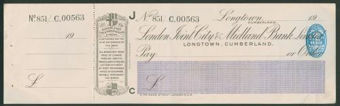 Picture of London Joint City & Midland Bank Ltd., Longtown, Cumberland, 19(20)