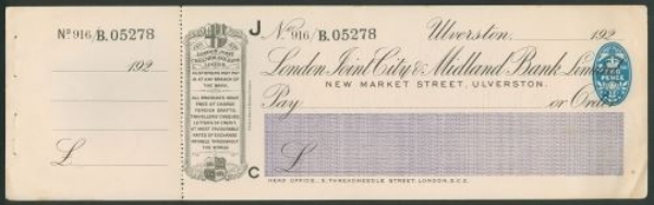 Picture of London Joint City & Midland Bank Ltd., New Market Street, Ulverston, 192(1)