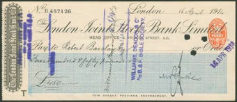 Picture of London Joint Stock Bank Ltd., 5 Princes Street, E.C., 191(2)