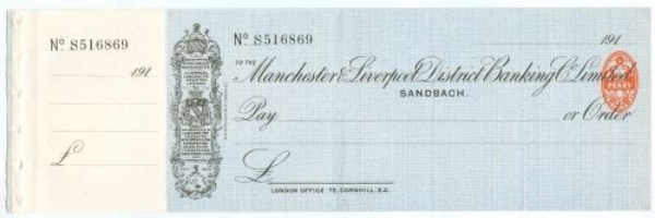 Picture of Manchester & Liverpool District Banking Co Ltd., Sandbach, 191(1)