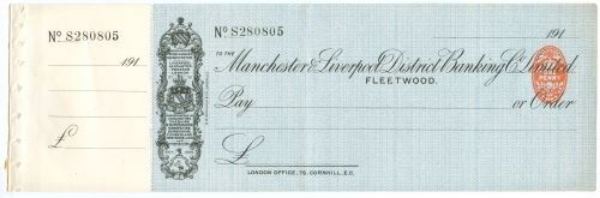 Picture of Manchester & Liverpool District Banking Co. Ltd, Fleetwood, 191(4)