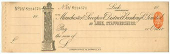 Picture of Manchester & Liverpool District Banking Co. Ltd., Leek, Staffs., 18(94)